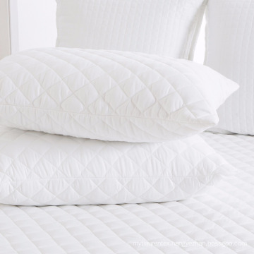 Wholesale Top Quality 100%Cotton Quilted Pillow Sham / Pillow Tick / Pillow Case